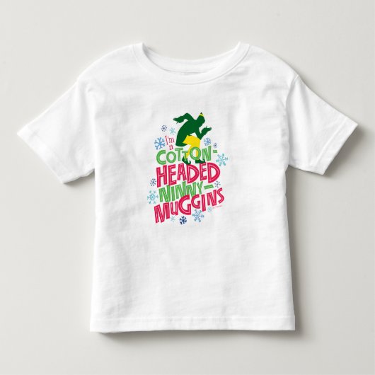 Buddy the Elf | Cotton Headed Ninny-Muggins Kinder Shirts (Voorkant)