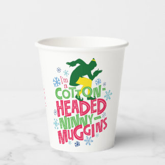 Buddy the Elf | Cotton Headed Ninny-Muggins Papieren Bekers