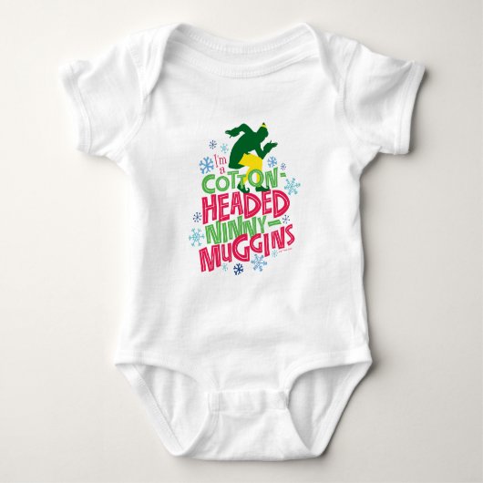 Buddy the Elf | Cotton Headed Ninny-Muggins Romper (Voorkant)