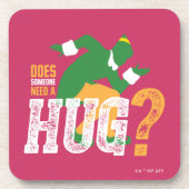 Buddy the Elf Does Someone Need a Hug Bier Onderzetter (Voorkant)