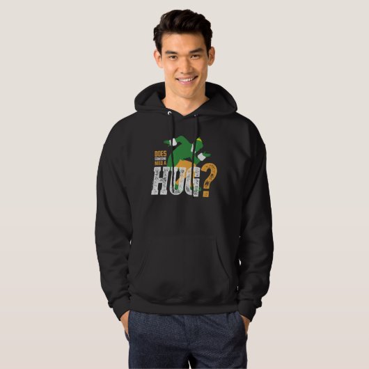 Buddy the Elf Does Someone Need a Hug Hoodie (Voorkant volledig)