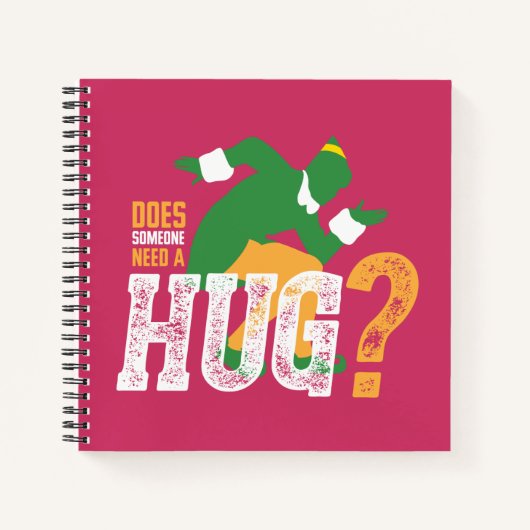 Buddy the Elf Does Someone Need a Hug Notitieboek (Voorkant)