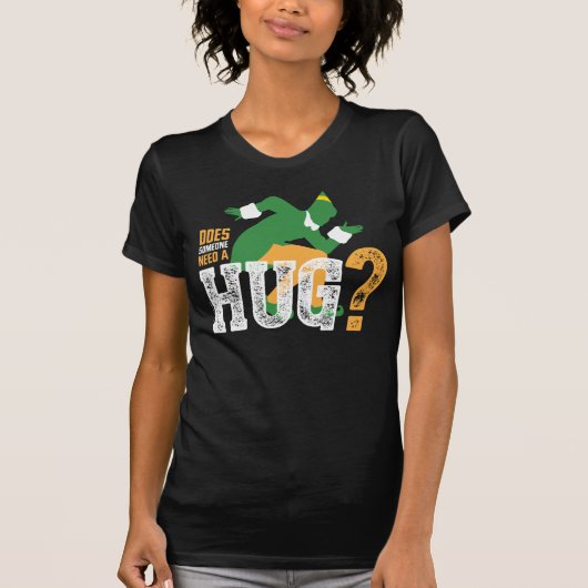 Buddy the Elf Does Someone Need a Hug T-shirt (Voorkant)