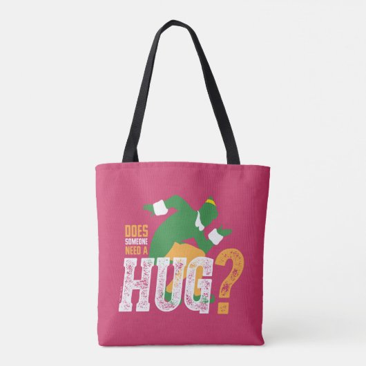 Buddy the Elf Does Someone Need a Hug Tote Bag (Achterkant)