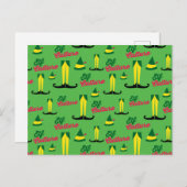 Buddy the Elf | Elf Culture Pattern Briefkaart (Voorkant / Achterkant)