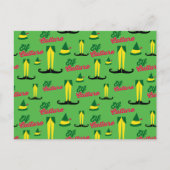 Buddy the Elf | Elf Culture Pattern Briefkaart (Voorkant)