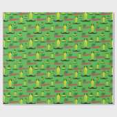 Buddy the Elf | Elf Culture Pattern Cadeaupapier (Vlak)