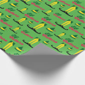 Buddy the Elf | Elf Culture Pattern Cadeaupapier (Hoek)
