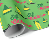 Buddy the Elf | Elf Culture Pattern Cadeaupapier (Rol Hoek)