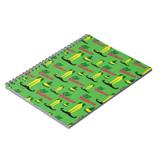 Buddy the Elf | Elf Culture Pattern Notitieboek (Linkerzijde)