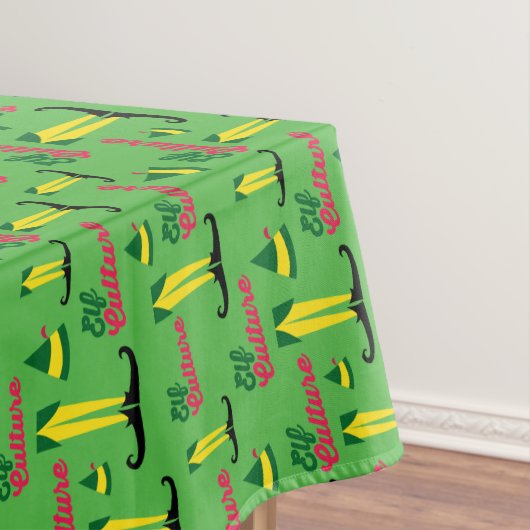 Buddy the Elf | Elf Culture Pattern Tafelkleed (Voorbeeld)