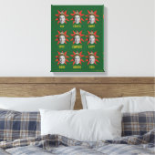 Buddy the Elf | Emoties Canvas Afdruk (Insitu (Slaapkamer))