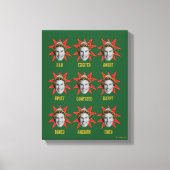 Buddy the Elf | Emoties Canvas Afdruk (Voorkant)