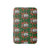 Buddy the Elf Emoties Pattern Badmat (Voorkant Verticaal)