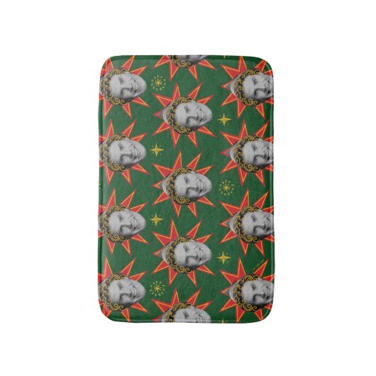 Buddy the Elf Emoties Pattern Badmat (Voorkant Verticaal)