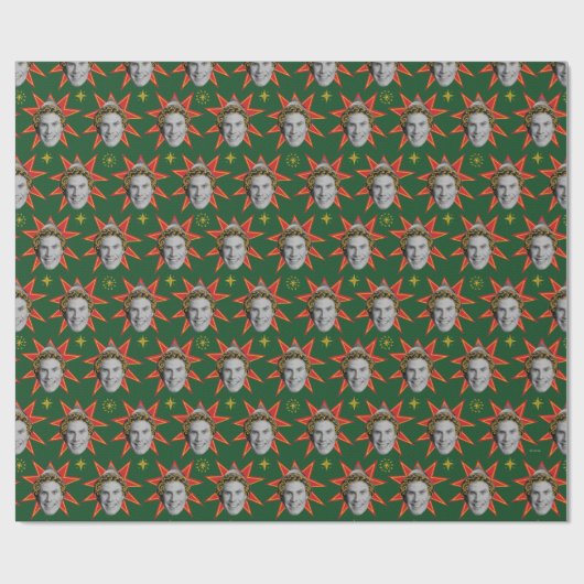 Buddy the Elf Emoties Pattern Cadeaupapier (Vlak)