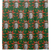 Buddy the Elf Emoties Pattern Douchegordijn (Voorkant)