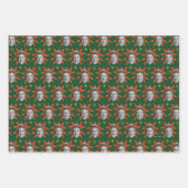 Buddy the Elf Emoties Pattern Inpakpapier Vel (Voorkant 3)