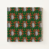 Buddy the Elf Emoties Pattern Notitieboek (Achterkant)