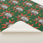 Buddy the Elf Emoties Pattern Sherpa Deken (3/4)