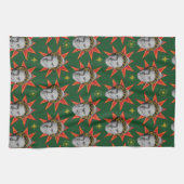 Buddy the Elf Emoties Pattern Theedoek (Horizontaal)