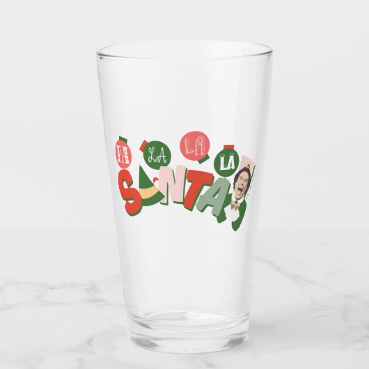 Buddy the Elf | Fa La Santa Glas (Voorkant)