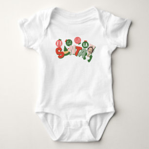 Buddy the Elf Fa La Santa Romper
