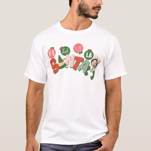 Buddy the Elf | Fa La Santa T-shirt (Voorkant)