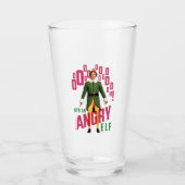 Buddy the Elf | He's an Angry Elf Glas (Voorkant)