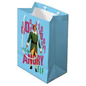 Buddy the Elf | He's an Angry Elf Medium Cadeauzakje (Voorkant Gekanteld)