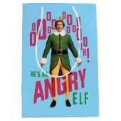 Buddy the Elf | He's an Angry Elf Medium Cadeauzakje (Voorkant)