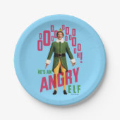 Buddy the Elf | He's an Angry Elf Papieren Bordje (Voorkant)