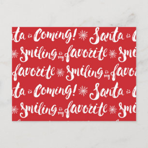 Buddy the Elf   Het glimlachen is mijn favoriete p Briefkaart