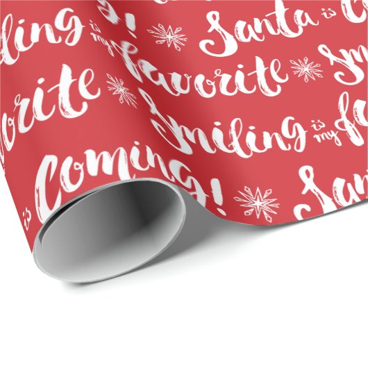 Buddy the Elf | Het glimlachen is mijn favoriete p Cadeaupapier (Rol Hoek)