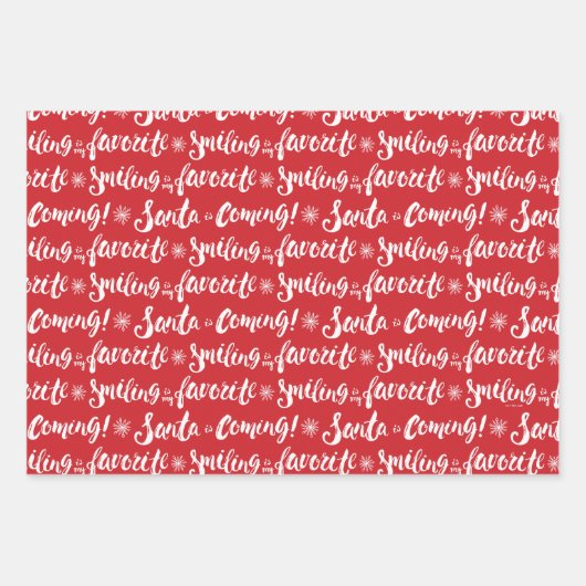 Buddy the Elf | Het glimlachen is mijn favoriete p Inpakpapier Vel (Voorkant)