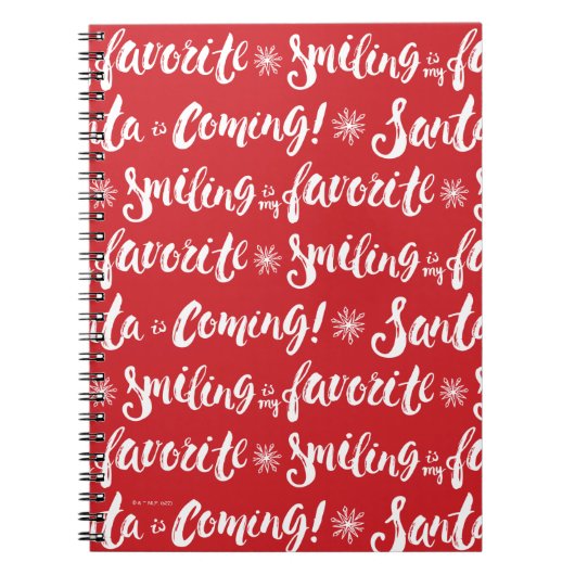 Buddy the Elf | Het glimlachen is mijn favoriete p Notitieboek (Voorkant)