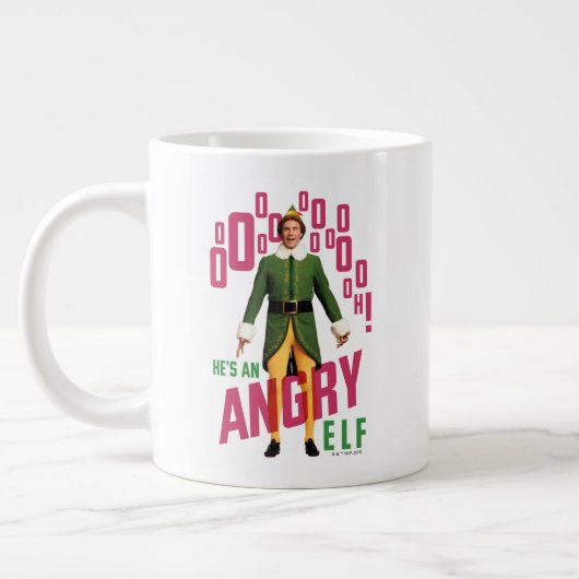Buddy the Elf | Hij is een Angry Elf Grote Koffiekop (Links)