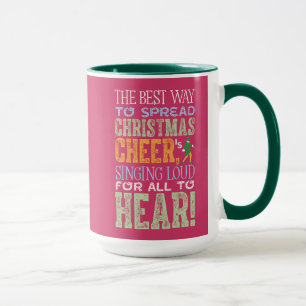 Buddy the Elf Kerst Cheer Quote Mok