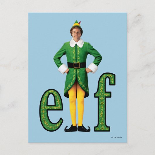 Buddy the Elf Movie Logo Briefkaart (Voorkant)