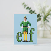 Buddy the Elf Movie Logo Briefkaart (Staand voorkant)