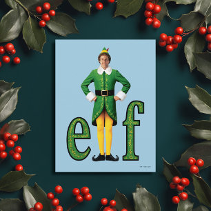 Buddy the Elf Movie Logo Briefkaart