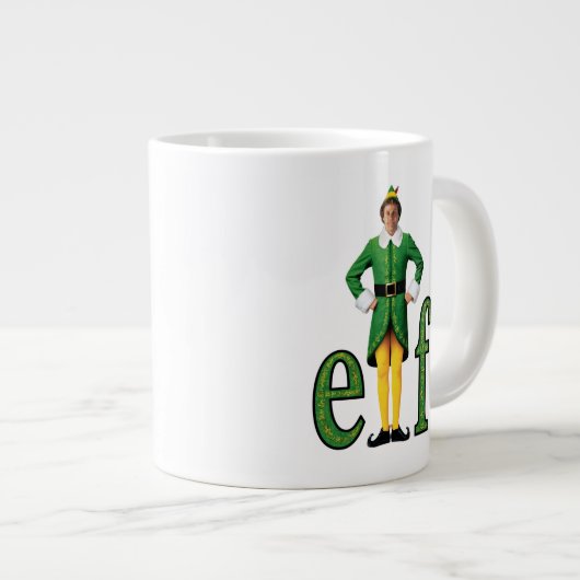 Buddy the Elf Movie Logo Grote Koffiekop (Voorkant rechts)