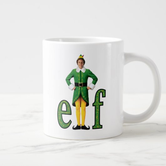 Buddy the Elf Movie Logo Grote Koffiekop (Rechts)
