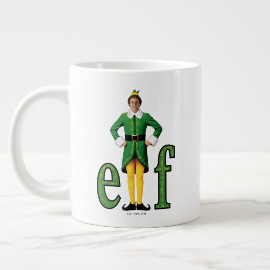 Buddy the Elf Movie Logo Grote Koffiekop (Links)