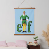 Buddy the Elf Movie Logo Hangend Wandkleed (Slaapkamer)