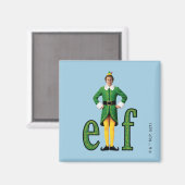 Buddy the Elf Movie Logo Magneet (Voorkant / Achterkant)