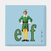 Buddy the Elf Movie Logo Magneet (Voorkant)