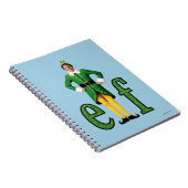 Buddy the Elf Movie Logo Notitieboek (Rechterzijde)