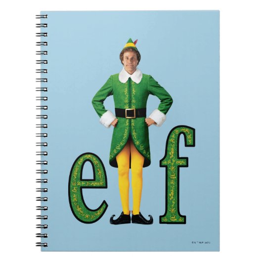 Buddy the Elf Movie Logo Notitieboek (Voorkant)