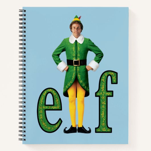 Buddy the Elf Movie Logo Notitieboek (Voorkant)